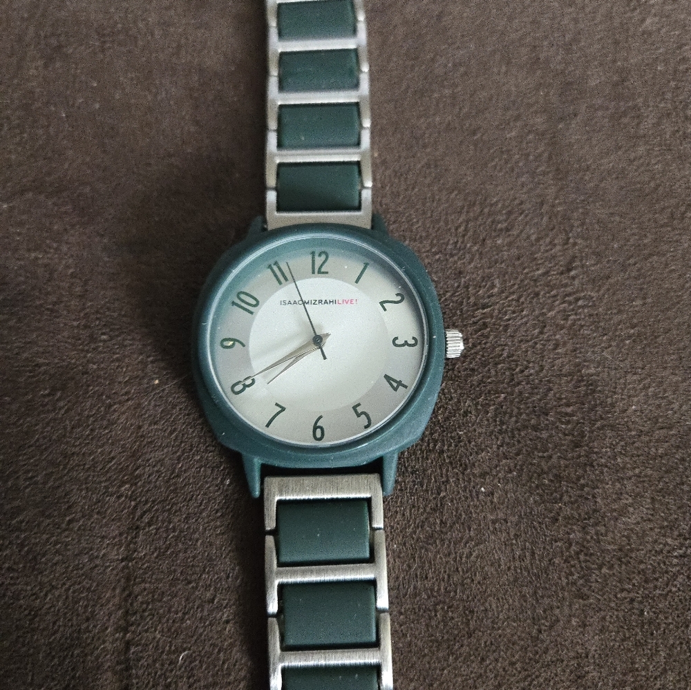 Isaac Mizrahi Live! QVC SOHO Soft Touch Link Watch